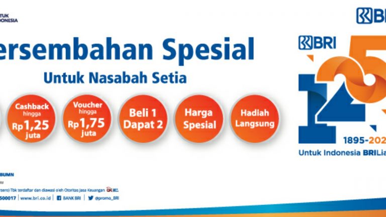 Buruan Cek, Promo HUT BRI 125