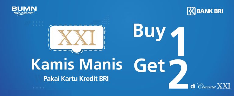 Kamis Manis, Nonton Hemat dengan Promo BRI XXI