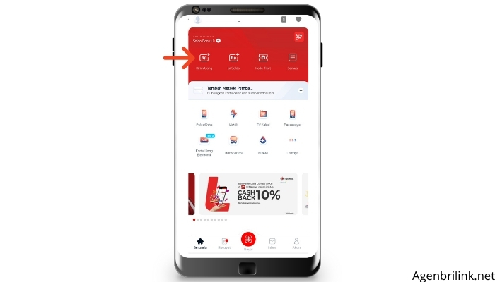 Cara Transfer Uang dari LinkAja ke Rekening BRI
