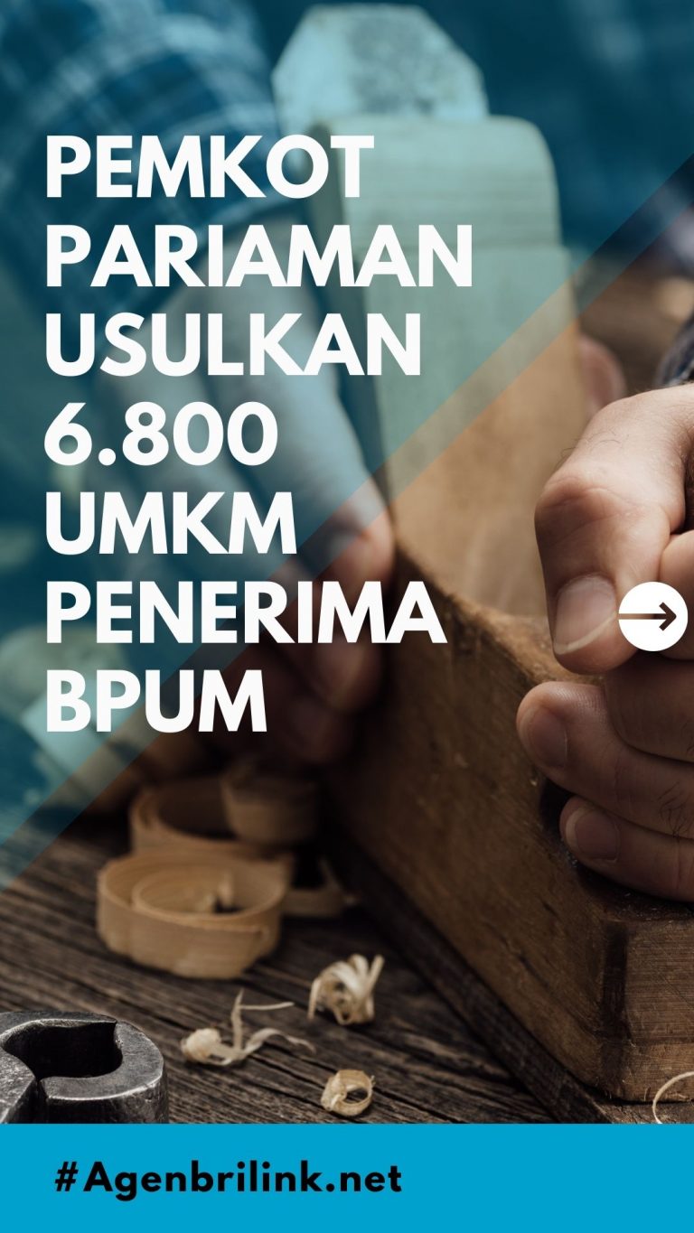 Pemkot Pariaman Usulkan 6.800 UMKM Penerima BPUM