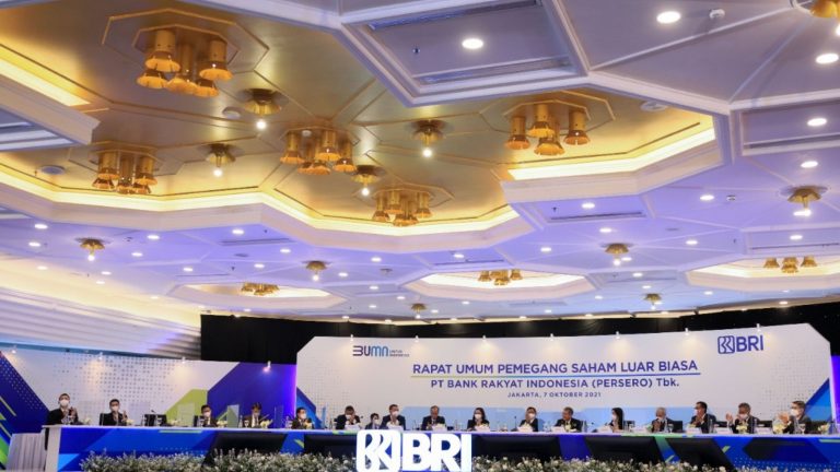 Rapat RUPSLB BRI Digelar, Kuatkan Komitmen Keuangan Berkelanjutan dan Pengalihan Tugas Kepengurusan