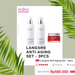Langsre Anti-Aging Set iklan shopee ads- 3pcs