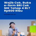 Wajib Cek, Buka e-form BRI Cek NIK Tahap 4 BLT Rp600 Ribu Poster