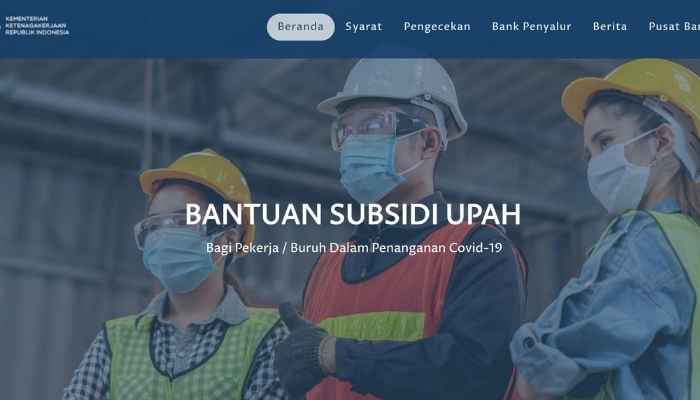 BSU Subsidi Upah Rp 600 Cair, Cek di bsu.kemnaker.go.id