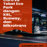 Cara ke Tebet Eco Park dengan KRL, Busway, dan Mikrotrans Poster