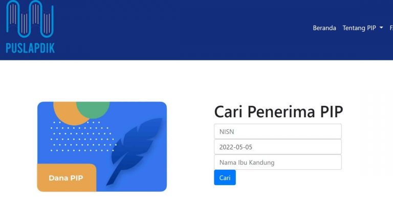 Cek Penerima PIP di pip.kemdikbud.go.id 2022 dengan Mudah