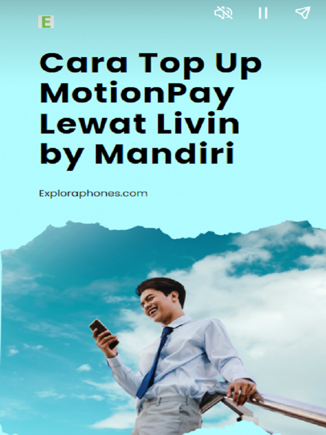 Cara Top Up MotionPay Lewat Livin by Mandiri Poster