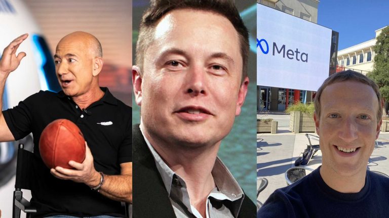 Jeff Bezos, Elon Musk, and Mark Zuckerberg Have Lost Billions This Year