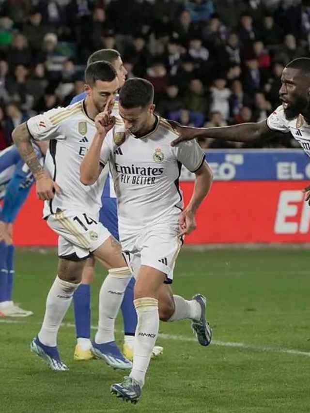 Real Madrid vs. Alaves Vasquez’s Late Goal Saves Madrid