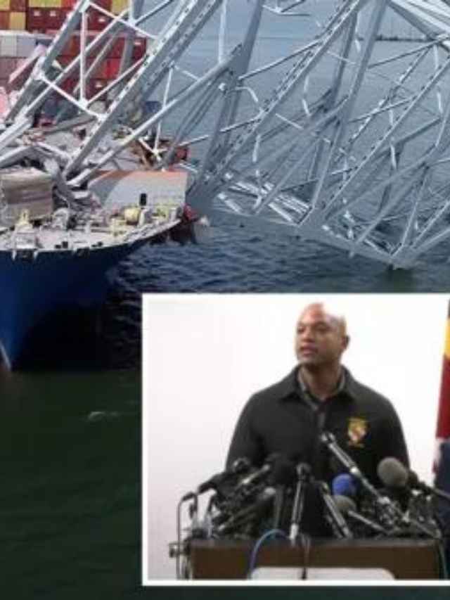 Baltimore Bridge Collapses After Ship Collision, 6 People Missing