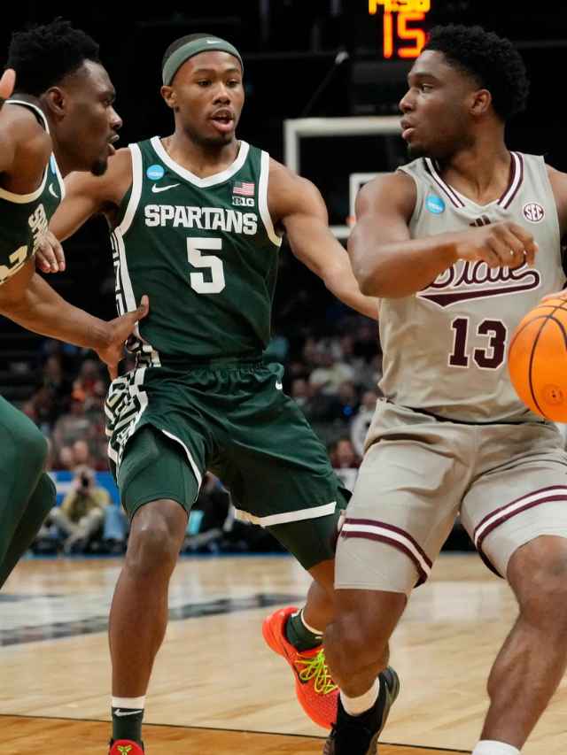 Michigan State Basketball Eliminated Mississippi State in the First Round of March Madness